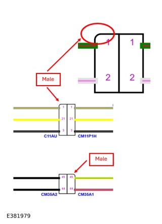 Electrical Reference Library (ERL) - Connector, Location, Pinout, Wires